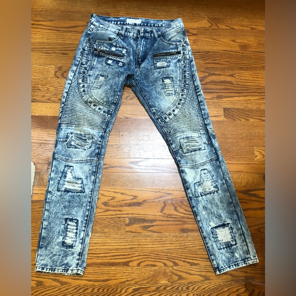 BLUE CULT Mens Distressed Jeans  Size 32